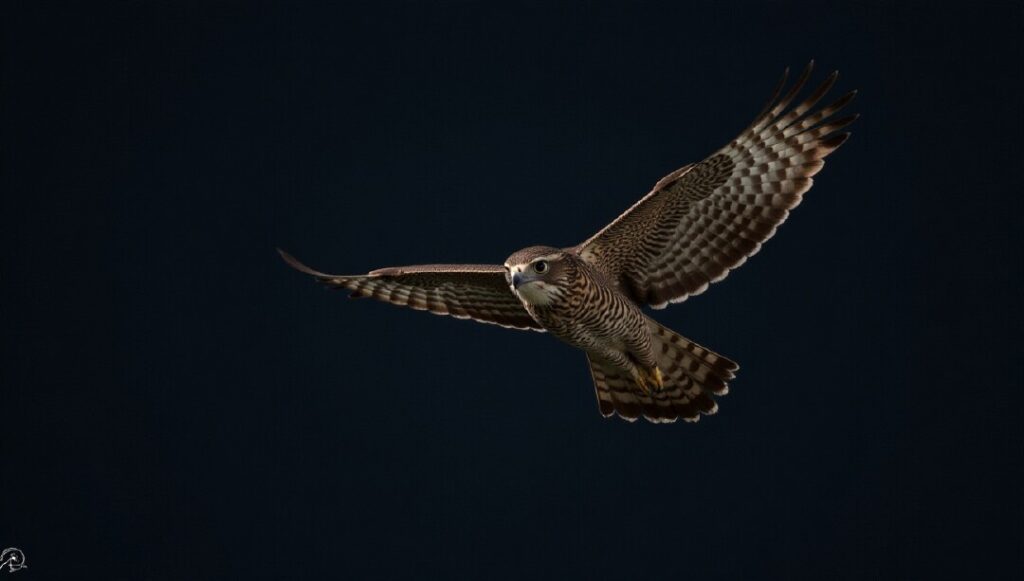 The Nightjar was seen flying at night